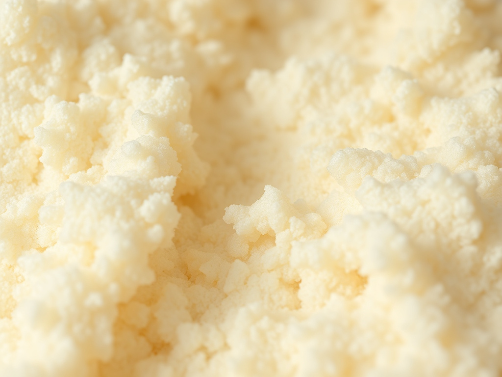 Close-up texture of cured spray foam insulation material