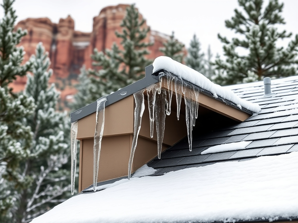 Ice Dams in Flagstaff: Why Attic Heat Loss Is the Real Cause (Not the Snow)